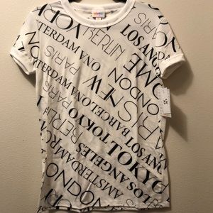 LuLaRoe Liv XS BRAND NEW WITH TAGS MAJOR CITIES